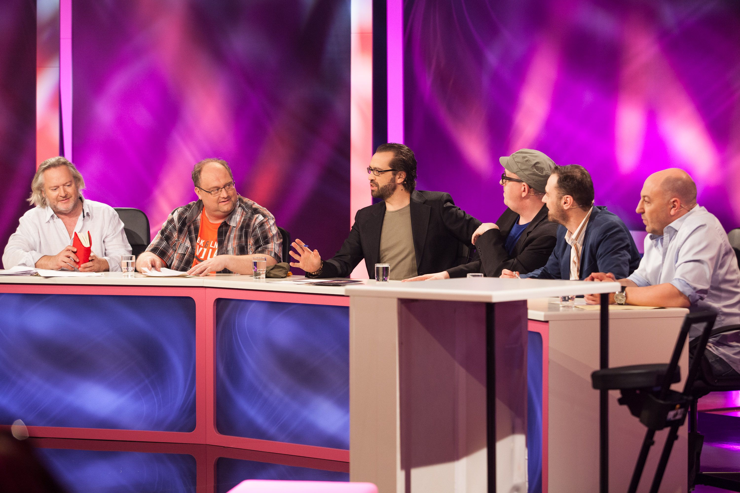 v.l.n.r. Gregor Seberg, Gebrüder Moped, Günther Lainer und Rudi Roubinek

(c) Lisa Maria Trauer