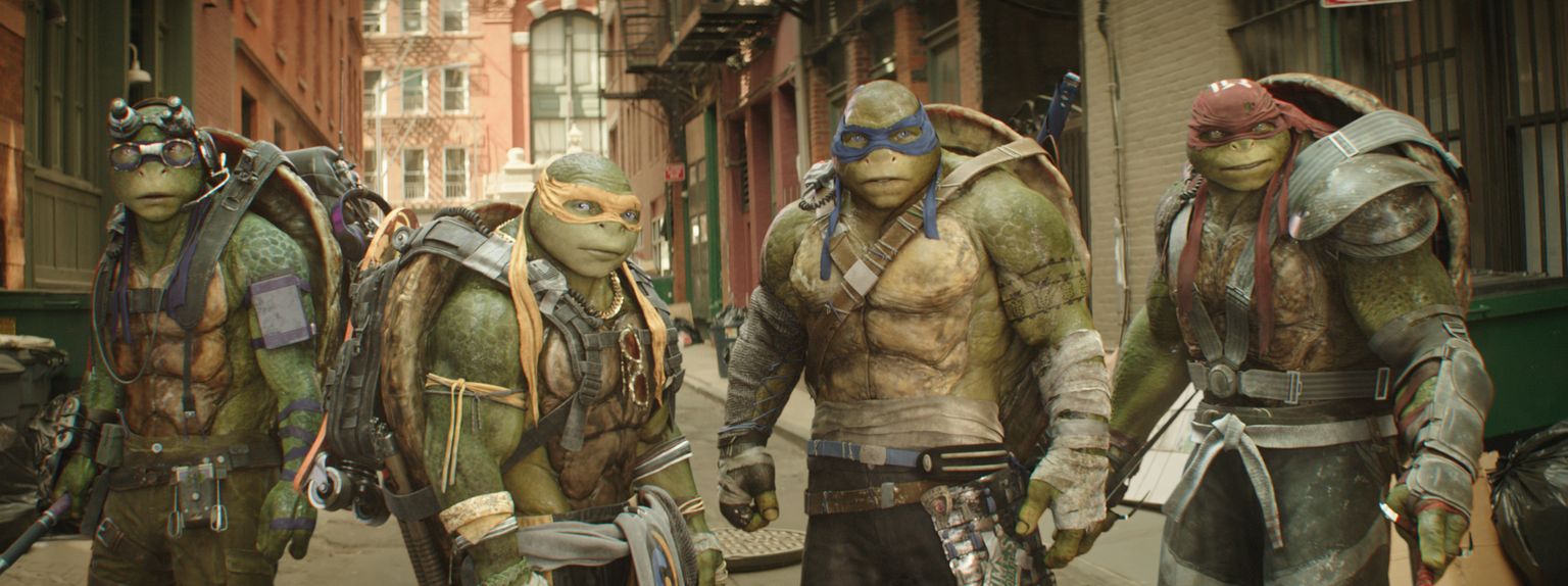 (c) 2018 Paramount Pictures.TEENAGE MUTANT NINJA TURTLES is a trademark of
Viacom International Inc./Lula Carvalho