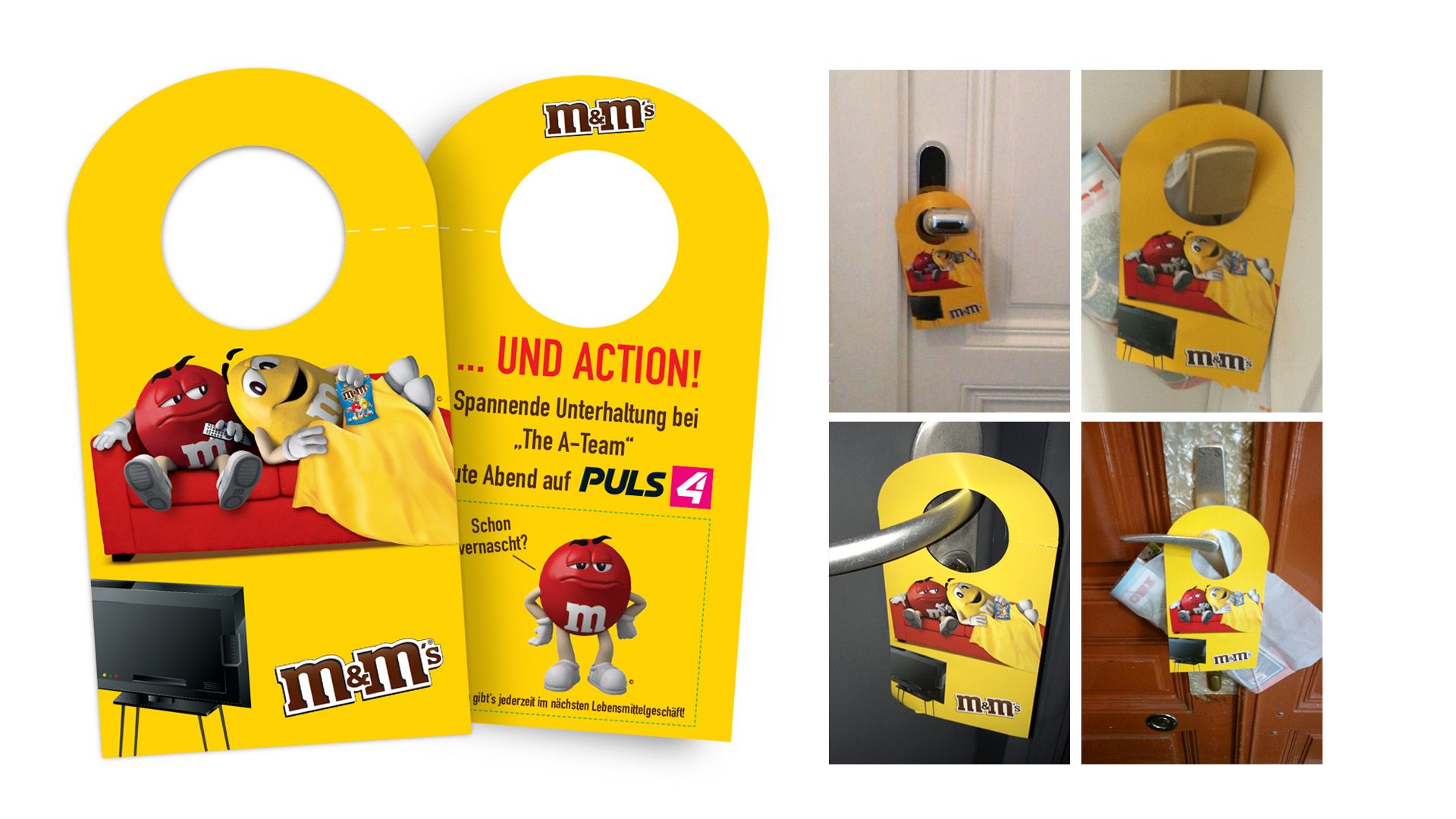 M&Ms, PULS 4, MediaCom versüßen den Hauptabend